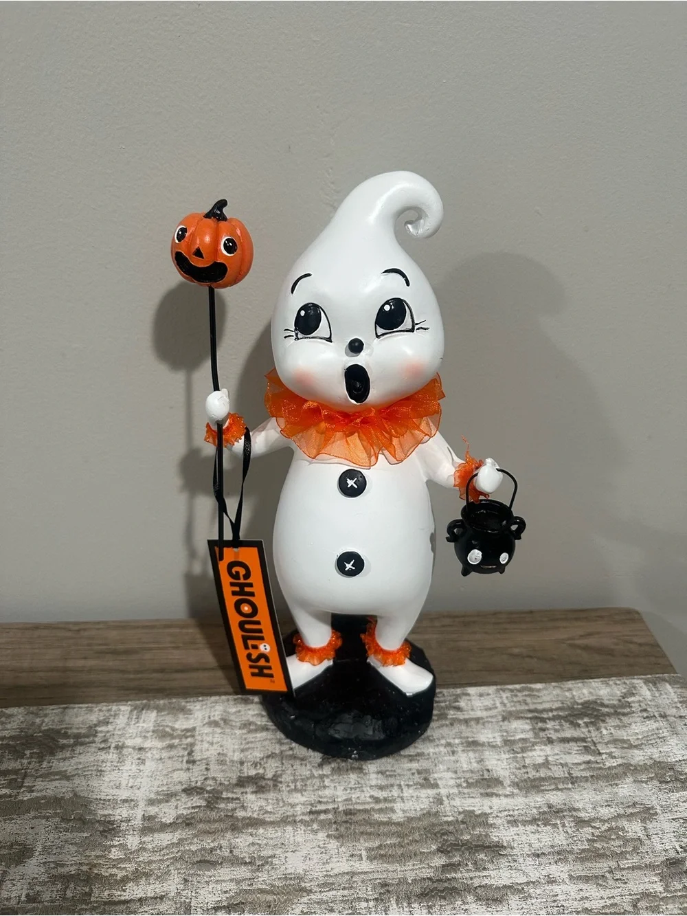 Halloween Vintage Carnival Inspired Ghost